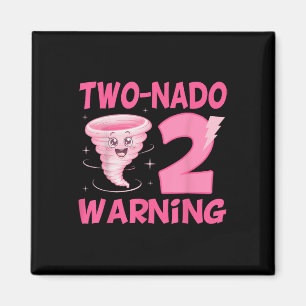 Aimant Enfants Deux nado Avertissement 2e Anniversaire To