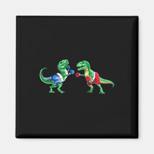 Aimant Enfants Dinosaure Boxe T Rex T Shirt Cadeau Gants 