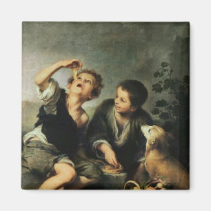 Aimant Enfants mangeant un tarte, 1670-75