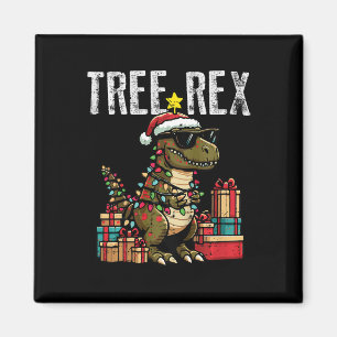 Aimant Enfants Noël Dinosaure Arbre Rex Xmas Trex Tout-Pe