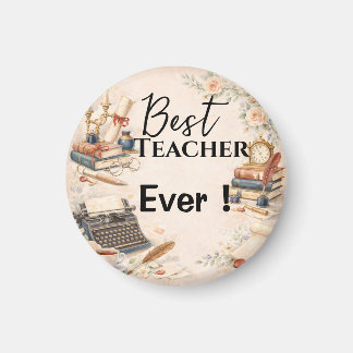 Aimant English Teacher Thank You Gift End of School Year