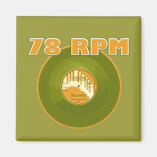 Aimant Enregistrement 1929 à 78 tr/min