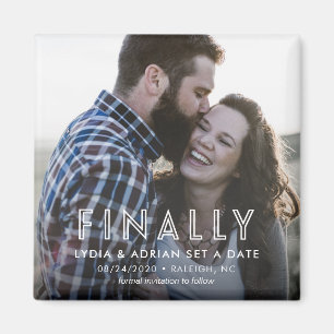 Aimant Enregistrer enfin l'aimant Mariage de date