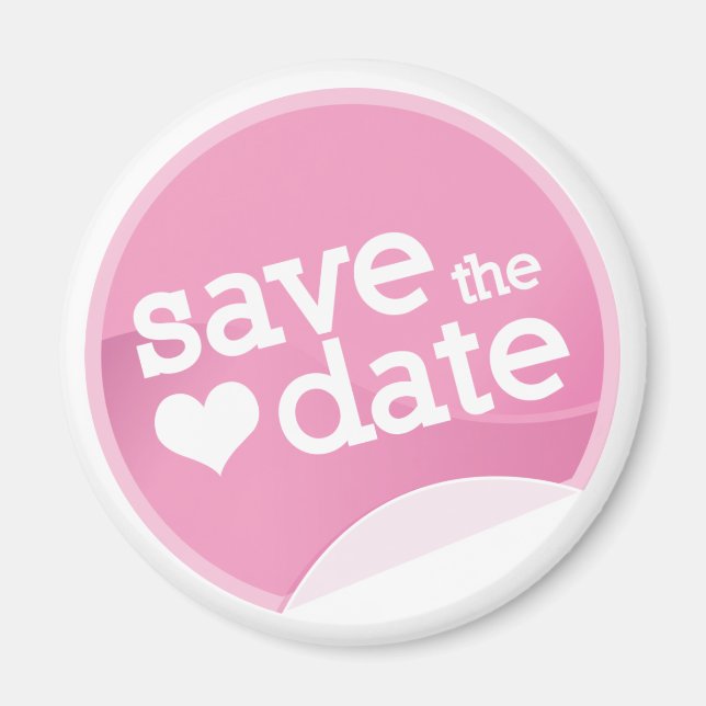 Aimant enregistrer la date (Devant)