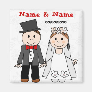 Aimant enregistrer la date, les faveurs de mariage
