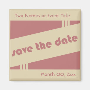 Aimant enregistrer la date : retro :