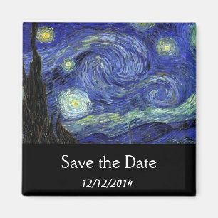 Aimant enregistrer la date, Starry Night