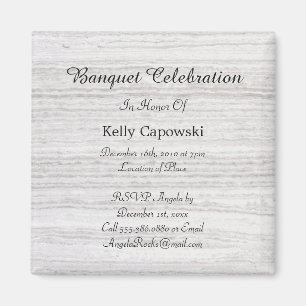 Aimant Enregistrer la date Vintage