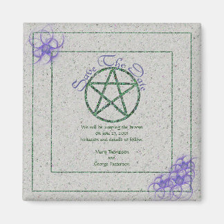 Aimant Enregistrer l'aimant Date Handfasting