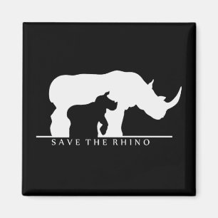 Aimant Enregistrer Le Rhino