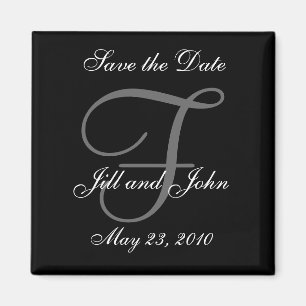 Aimant Enregistrer les prénoms et initiales de l'aimant D