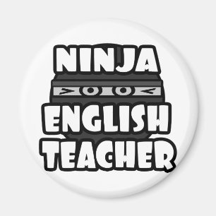 Aimant Enseignant anglais de Ninja