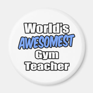 Aimant Enseignant de gym le plus attendu du monde