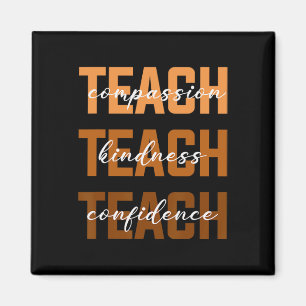 Aimant Enseigner Compion Kindness Black History Melanin A