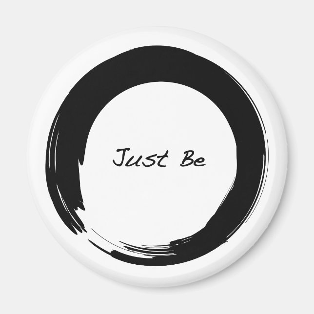 Aimant Enso avec Just Be (Devant)