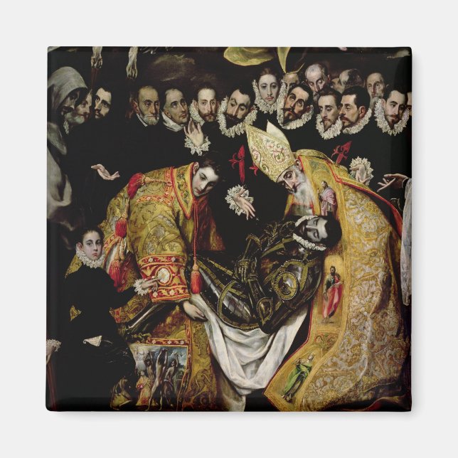 Aimant Enterrement du comte d'Orgaz (Devant)