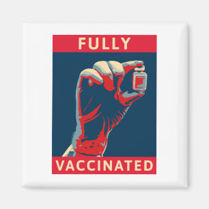 Aimant Entièrement vacciné