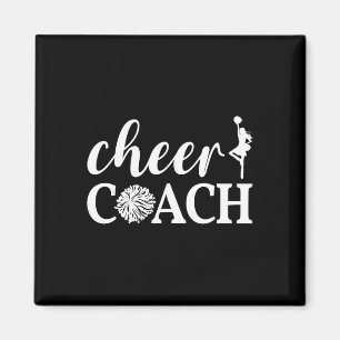Aimant Entraîneur de cheer Pom Pom Cheerleader Cheerleadi