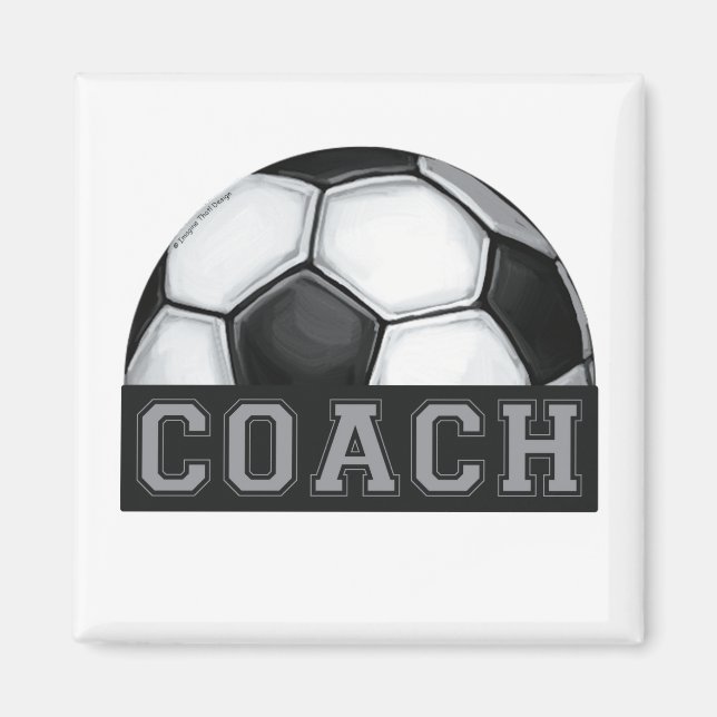 Aimant Entraîneur de Football (Devant)