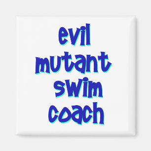 Aimant Entraîneur de natation Mal Mutant