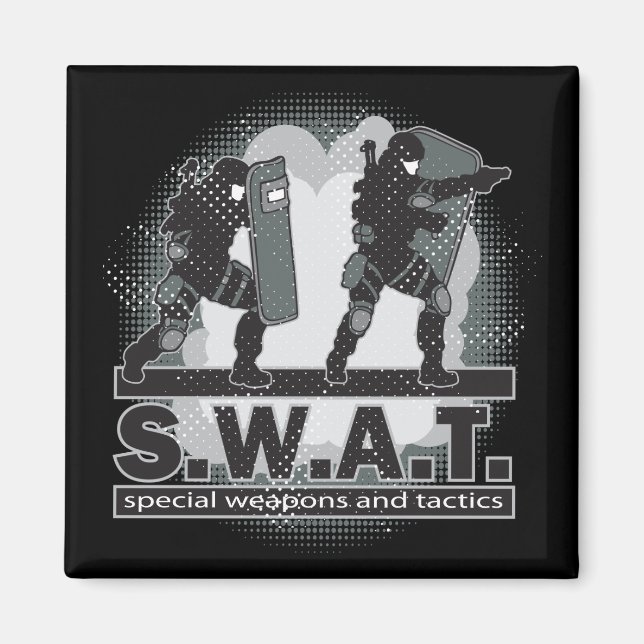 Aimant Entrée de l'équipe SWAT (Devant)