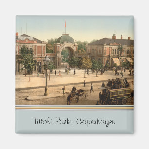 Aimant Entrée personnalisée du parc Tivoli Copenhague