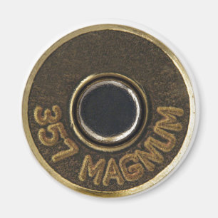 Aimant Enveloppe en laiton de coquille de 357 magnums