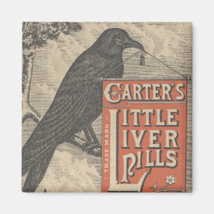 Aimant Ephémère des pilules du petit foie de Carter