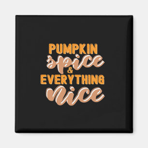 Aimant Épices citrouilles Et Tout Beau Automne