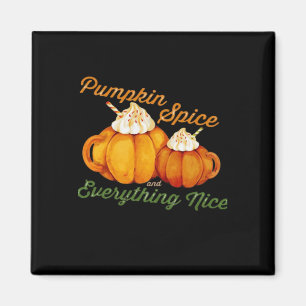 Aimant Épices citrouilles Et Tout Joli Design Automne