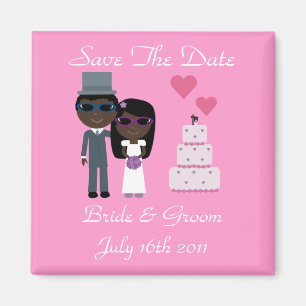 Aimant Épouse ethnique et lunettes de soleil de chambre M