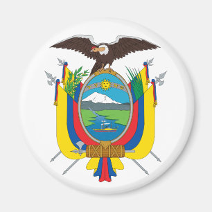 Aimant Equateur Armoiries magnétiques