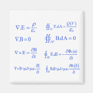 Aimant équation maxwell physique