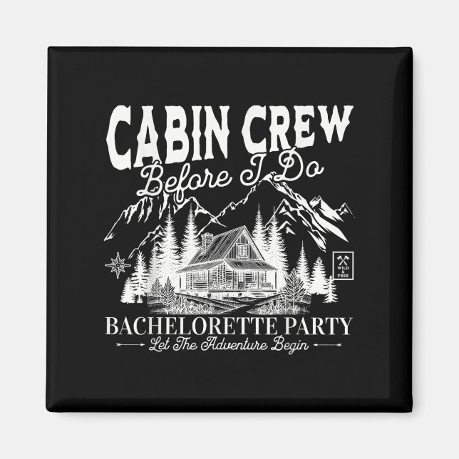 Aimant Équipage de Cabine Avant de Faire Camp Bach Enterr (Devant)