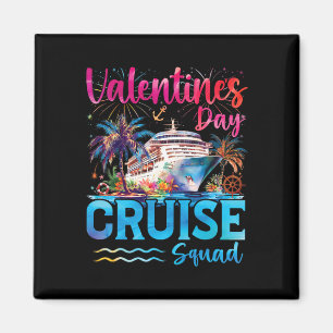 Aimant Équipage de croisière de la Saint-Valentin 2026 Va