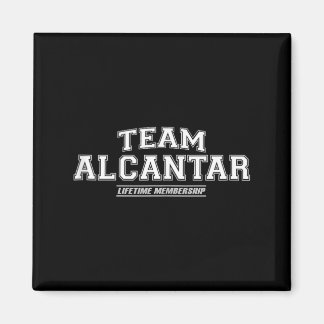 Aimant Équipe Alcantar _ Nom de famille fier Nom de famil