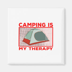 Aimant Équipe de camping