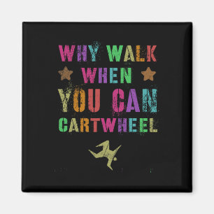 Aimant Équipe de cheerleading en roue cartwheel pourquoi 