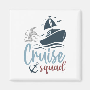 Aimant Équipe de croisière