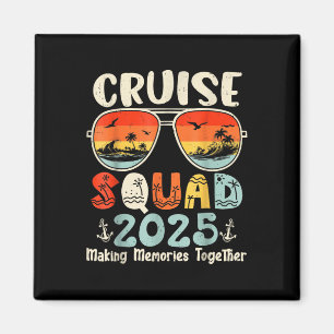 Aimant Équipe de croisière 2025 Famille de jumelage de va