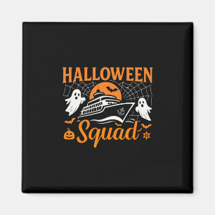 Aimant Équipe de croisière Halloween 2025 Équipage de cro