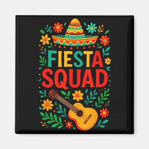 Aimant Équipe de fête - Cinco Mayo fête mexicaine Fiesta