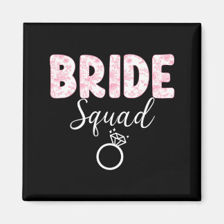 Aimant Équipe de mariée enterrement de vie de jeune fille