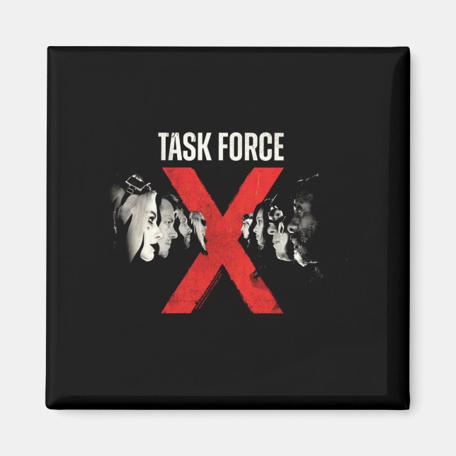 Aimant Équipe de méchants masculins Task Force X Performa (Devant)