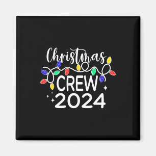 Aimant Équipe de Noël 2024 Pajamas de Noël de famille Noë
