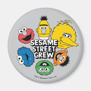 Aimant Équipe de Sesame Street