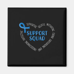 Aimant Équipe de soutien au cancer du côlon Sensibilisati
