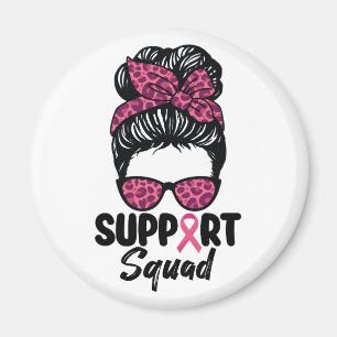 Aimant Équipe de soutien Nœud désordonné Guerrière rose C