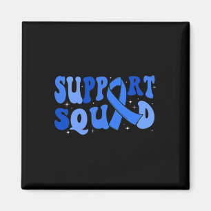 Aimant Équipe de soutien Type 1 Sensibilisation au diabèt