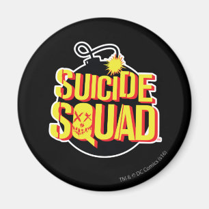 Aimant Équipe de suicide   Logo de la bombe